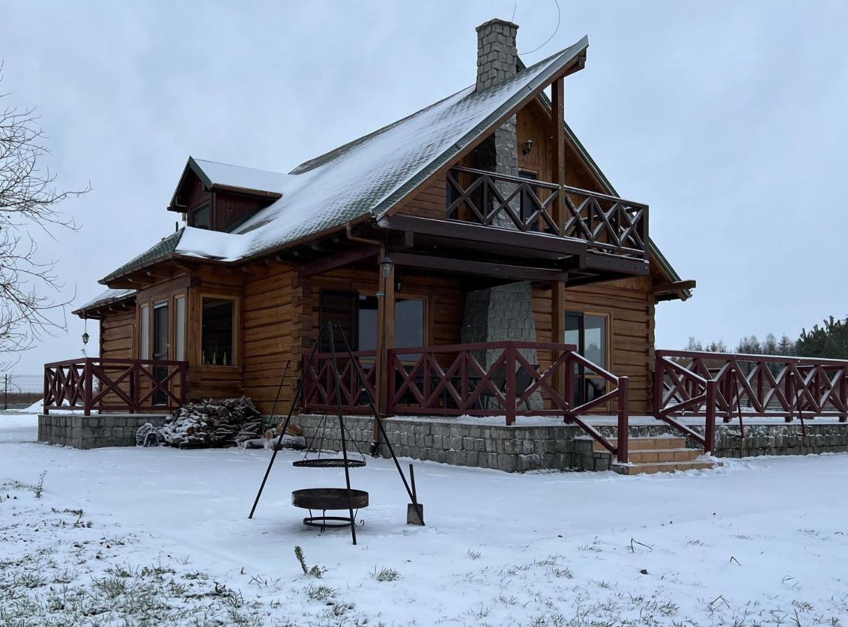 Skrajna Chata Chrzypsko Chrzypsko Wielkie Exteriör bild